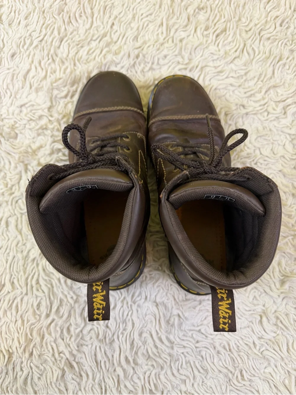 Dr. Martens Ranch Lace-up Cap Toe Work Boot Brown